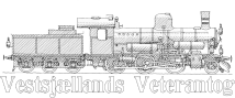 Vestsjællands Veterantog logo